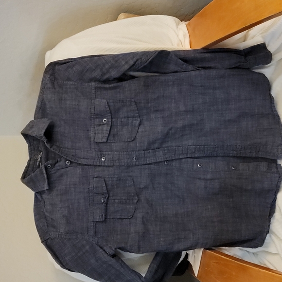 Paper, Denim and Cloth denim shirt - Picture 4 of 4